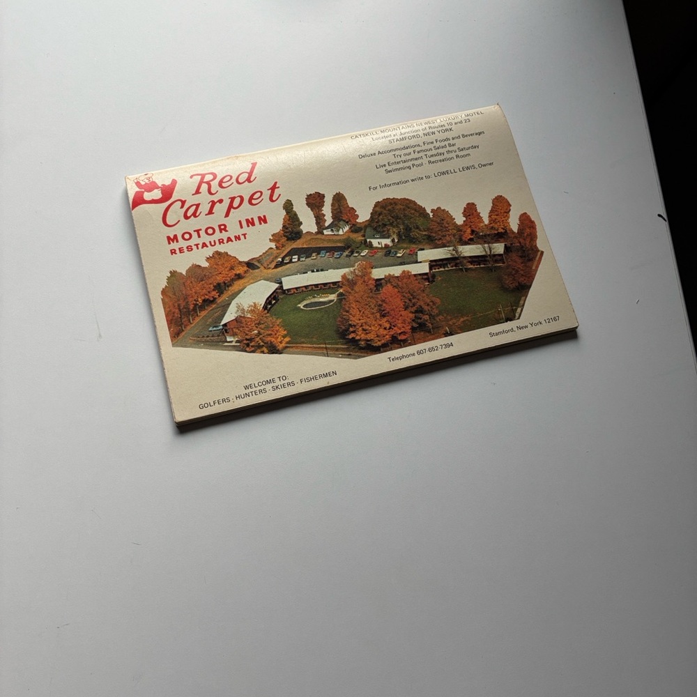 Vintage Catskills New York Delaware County Four Seasons welcome tourist guide